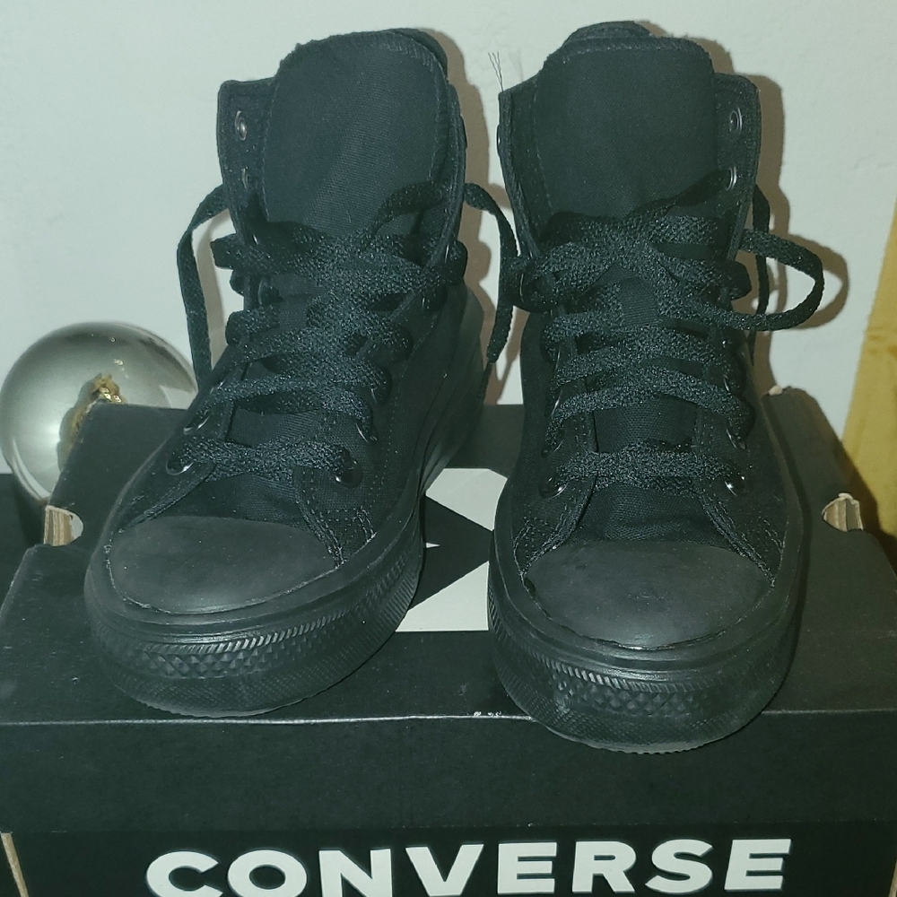 Converse Black High-Top Sneakers